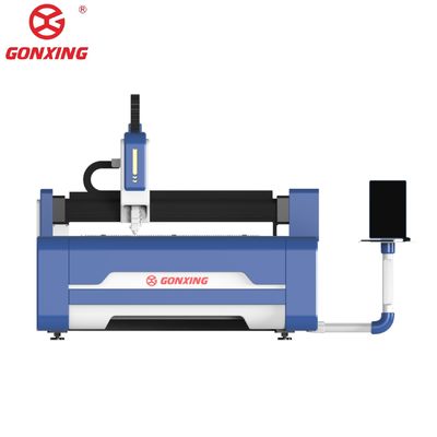 GX-3015E CNC лазерная металлорежущая машина 20 мм Толщина резки 120 м/мин Водяное охлаждение