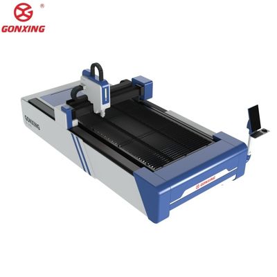 GX-3015E CNC лазерная металлорежущая машина 20 мм Толщина резки 120 м/мин Водяное охлаждение