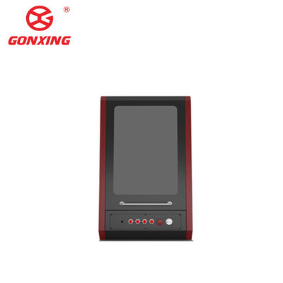 Гостиницы повышают эффективность с помощью GONXING LASER Sale Металл Большая гравировка Волокно лазерная маркировочная машина Маркировочная площадь 175 * 175 мм