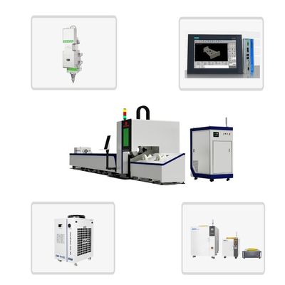 GONXING 3d Автофокус трубы стальной металлической лазерной резки CNC-машины с YYC-Тайвань решеткой решетки толщиной 20 мм