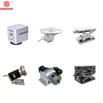 Программное обеспечение управления JCZ GONXING Desktop Fiber Laser Marking Machine 30W 50W 80W 100W для металла Неметаллическая быстрая скорость маркировки
