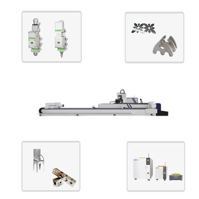 Система охлаждения водяного охладителя Hanli 1500mmX3000mm Рабочая область 3015 CNC-машина для резки волоконного лазера для резки листов и труб