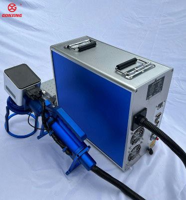 110mm*110mm CNC Mopa Лазерная машина для маркировки и гравировки 3D Динамическая цветовая маркировка Win XP/7/8/10/11 64 бит 100000 часов