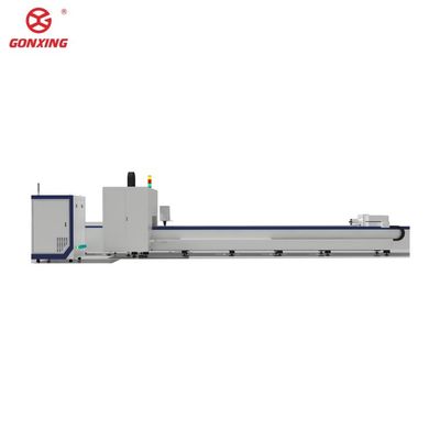 HIWIN GX-6024T Модель Лазерная режущая машина для резки волоконной трубы Металлическая труба 6M CNC Лазерная режущая машина с лазерной головой Raytools