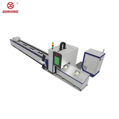 HIWIN GX-6024T Модель Лазерная режущая машина для резки волоконной трубы Металлическая труба 6M CNC Лазерная режущая машина с лазерной головой Raytools