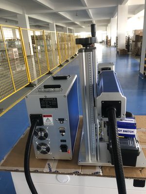JCZ Ezcad Control System 100W IPG JPT MOPA 3D Лазерная маркировочная машина из волокон для рельефа металла, глубокой резьбы и гравюры