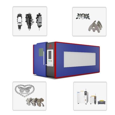 1530 GXLASER Двухволоконный лазерный металлолист и резач 1500w Режущая машина с выключателем Schneider Electric-France