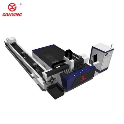 Нержавеющая стальная труба MAX/Raycus Fiber Laser Cutter Автофокусирующая лазерная резальная машина с электрическими компонентами Schneider