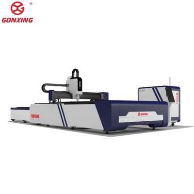 2024 GX-S Модель Шаттл Платформа Тяжелая промышленная волоконная лазерная режущая машина Лист металла и труба с толщиной резки 20 мм