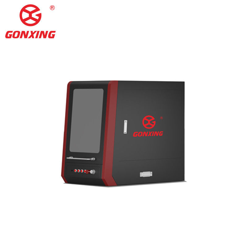 Гостиницы повышают эффективность с помощью GONXING LASER Sale Металл Большая гравировка Волокно лазерная маркировочная машина Маркировочная площадь 175 * 175 мм