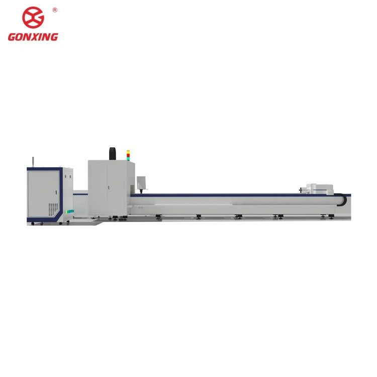HIWIN GX-6024T Модель Лазерная режущая машина для резки волоконной трубы Металлическая труба 6M CNC Лазерная режущая машина с лазерной головой Raytools