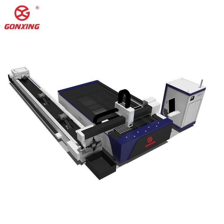 Модель непрерывной волны GX-HT Промышленное лазерное оборудование 3015 CNC лазерная режущая машина для листов и труб 5000 кг