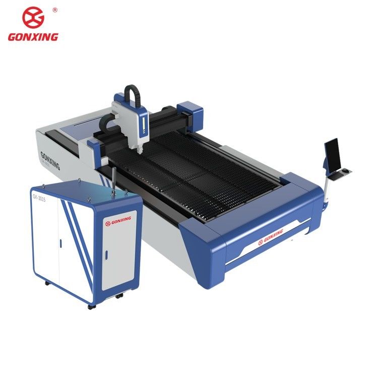 1000w 1500w 2000w 3kw CNC волоконная лазерная режущая машина для углеродного железа Алюминий Металл Нержавеющая сталь Система управления Cypcut
